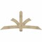 Ekena Millwork Davenport Rough Sawn Timber Gable Bracket, Douglas Fir, 84"W x 38"H x 4"D x 6"F, 11/12 Pitch GBW084X38X0406DAV00RDF - alternate 1